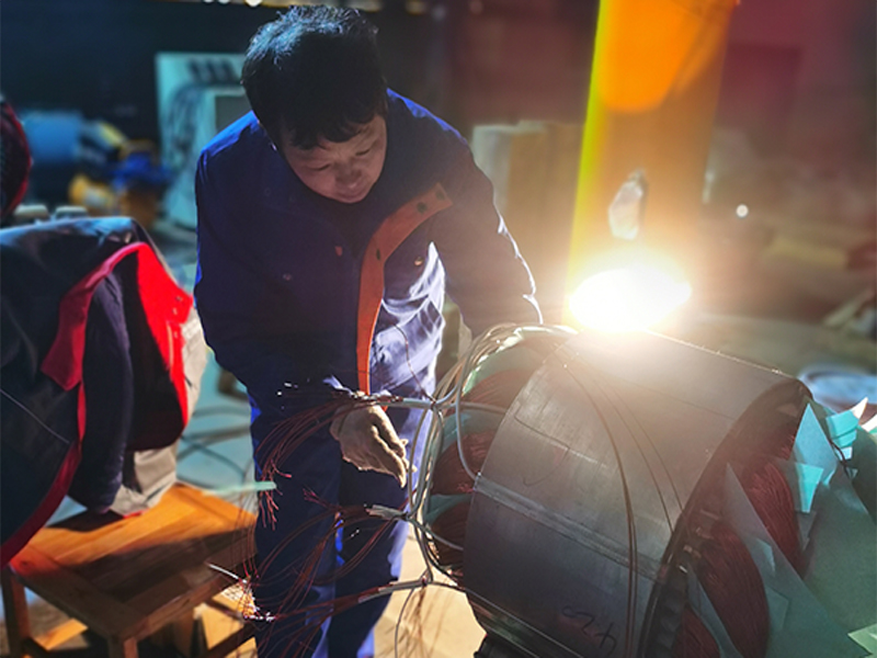 AC Motor production process