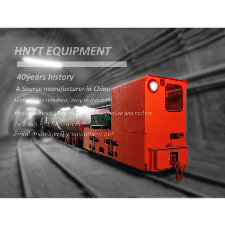 CJY10 Ton Underground Mining Trolley Locomotive