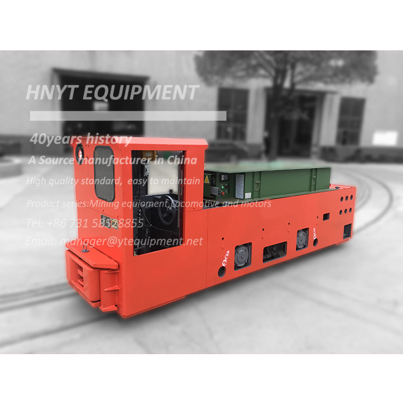 10 Ton Explosion-proof battery locomotive for underground coal mine