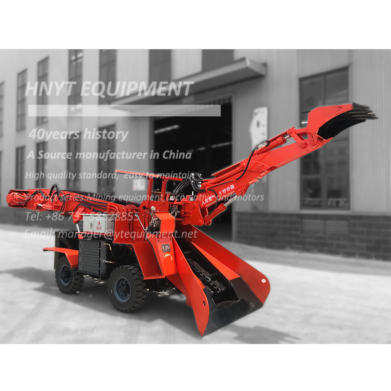 ZWY100 Track wheel type mucking loader 