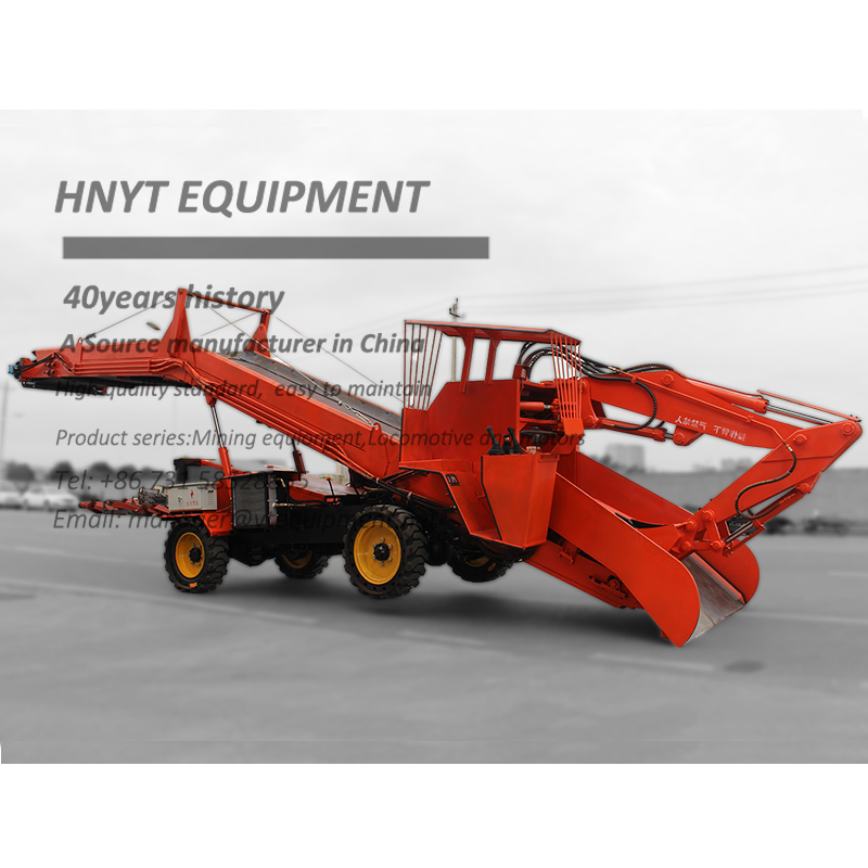 ZWY160 Wheel Belt Mucking Loader