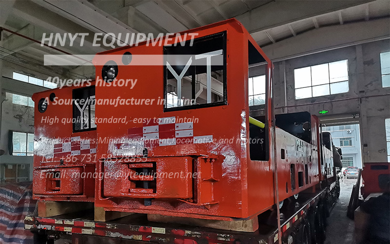 Delivery of explosion-proof 8-ton battery locomotives 5.jpg