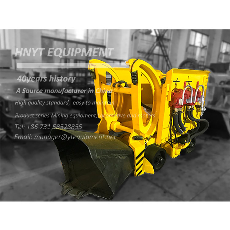 Pneumatic Rocker Shovel Loader for underground mining