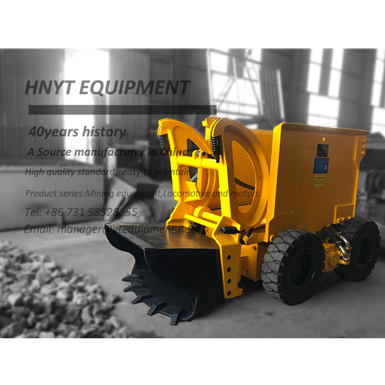 ZQW-13 Wheel Type Pneumatic Rock Loader, Small Rock Loader