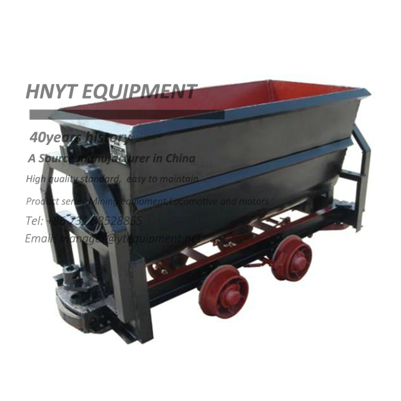 KFU1.2 Bucket-tipping Mine Car, mining wagons with load capacity of 3 ton