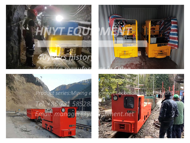8 Ton Locomotora de mina alimentada por batería(图2)