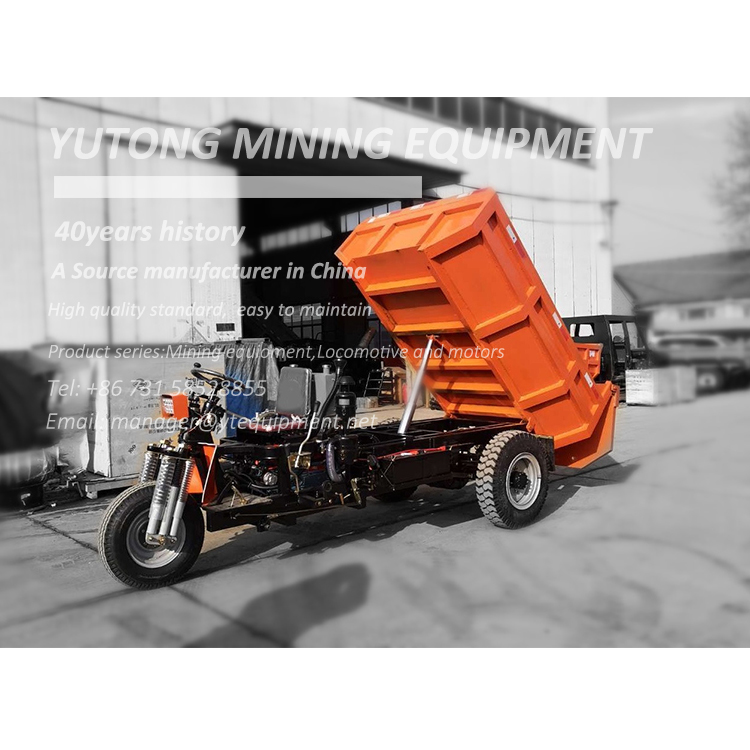 high quality metal mines  5ton diesel dumper tricycle manufacturers