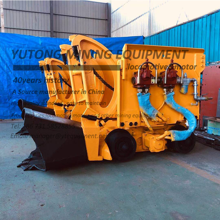 Factory directly sell 500mm track gauge 60m3/h loading capacity muck machine Pricelist