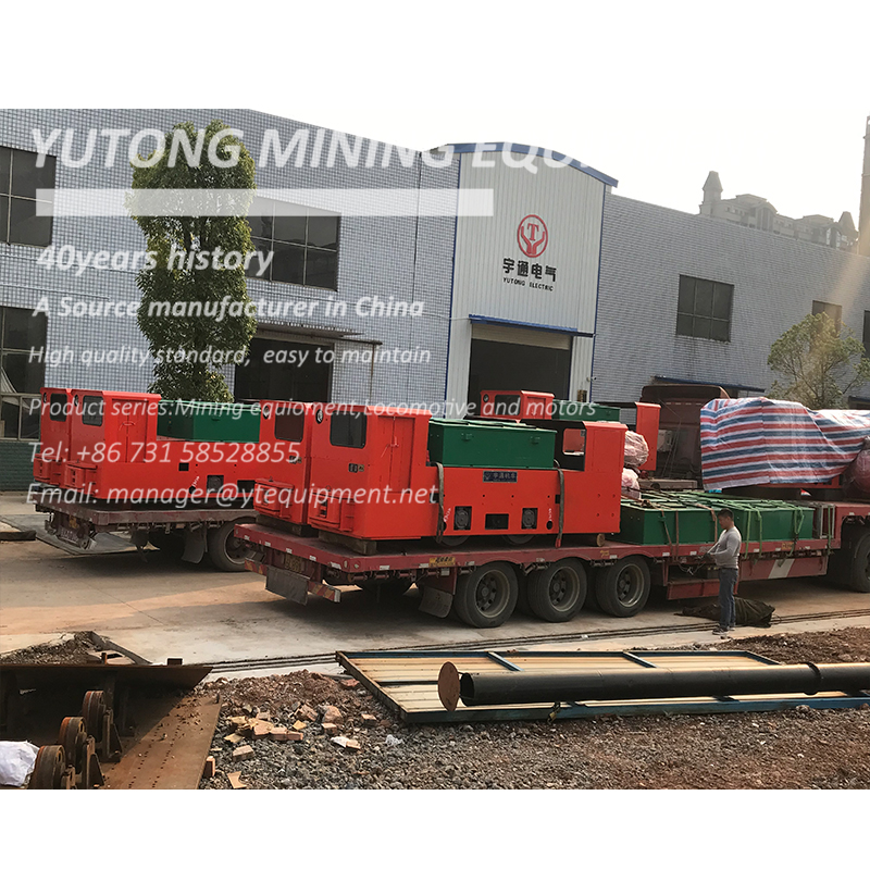 To Vietnam(6 units 8Ton battery locomotive)