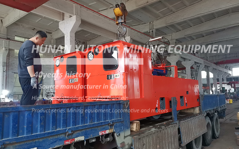 2 sets of 10-ton trolley electric locomotive delivery