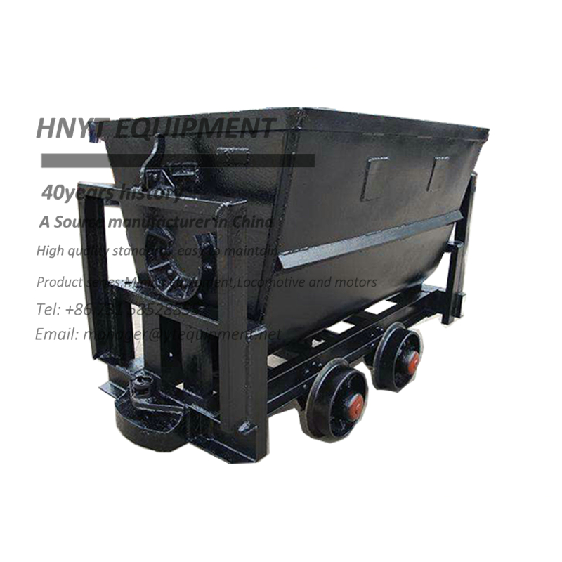 KFU1.0 Bucket-tipping Mine Car, mining wagons with load capacity of 2 ton