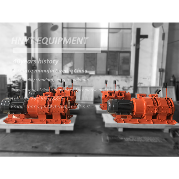 Powerful 30kw electric winch for raking ore