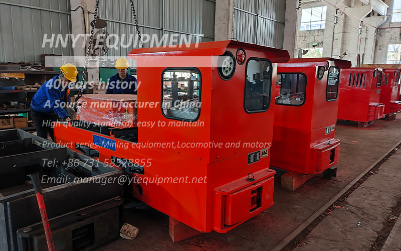 Delivery of 5 ton lithium battery locomotives 1.jpg