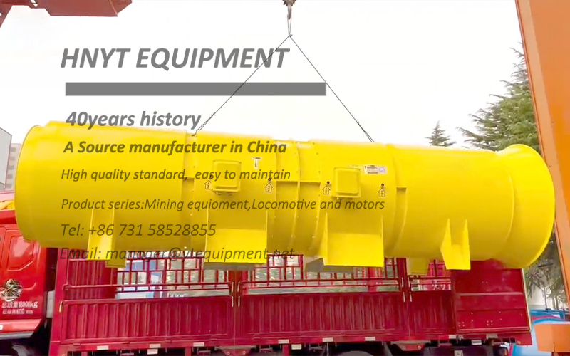 Shipment of 110kw axial flow tunnel ventilator fan 1.jpg