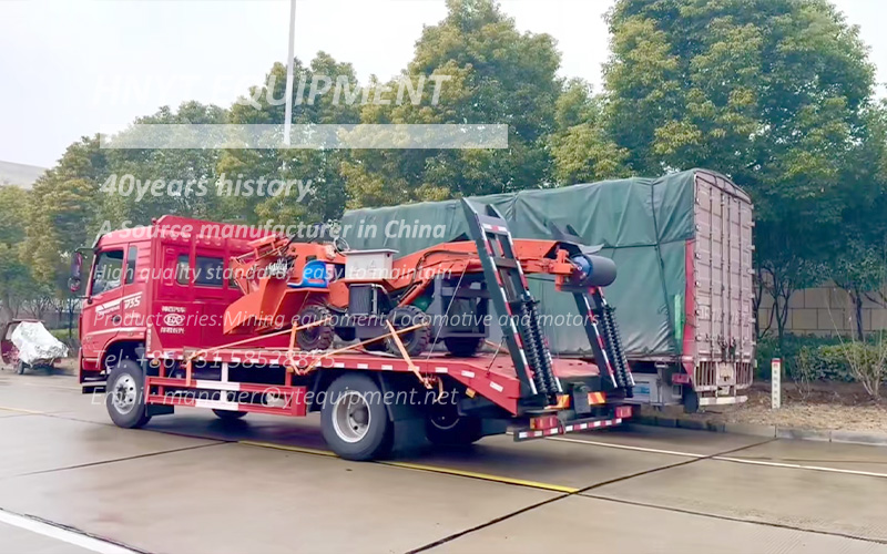 Shipment of ZWY50 underground mining rock loader 2.jpg